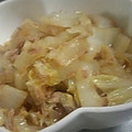 みかんといちご's cooksnap of when they made １０分で！白菜とツナのさっと煮.