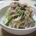 えみんちゅ＊'s cooksnap of when they made 豚肉ともやしの蒸し煮★梅干入り.