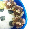 ：：れっちぃ：：'s cooksnap of when they made お弁当に❤ちくわ＆ミートボールでライオン.