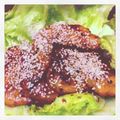 mayumiholic's cooksnap of when they made 甘辛黒コショウ手羽先❀.
