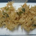 摩利亜's cooksnap of when they made バジルとポテトのカリカリかき揚げ♪.