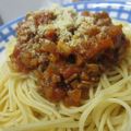 あみごっち's cooksnap of when they made 超簡単☆おいしい！！我が家のミートソース・スパゲティ♪.
