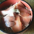 りるみな's cooksnap of when they made １：１で♪マグロのづけ.