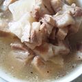 ちなごん♪'s cooksnap of when they made 豚バラと大根のこぶ塩煮。.
