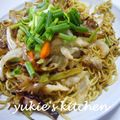 yukiはぴ's cooksnap of when they made カリカリ♪オイマヨやきそば.
