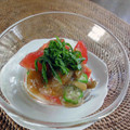 ぼのつま's cooksnap of when they made さ〜っぱり♪トマトとなめこのおろし和え.