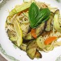 ｍａｒしゃん's cooksnap of when they made 干し野菜でパスタ　～なすときゅうり編.