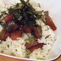 mangoari's cooksnap of when they made マグロで☆手こね寿司.