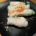 ゆらら１７'s cooksnap of when they made 焼いちゃう生春巻き　カリッとモチモチ♪.