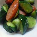 かぴーな's cooksnap of when they made ５分で！きゅうりのマヨ炒め♪.