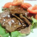 ﾊﾟﾝﾀﾞｯｺ's cooksnap of when they made 牛ステーキのサラダ仕立て　バルサミコ風味.