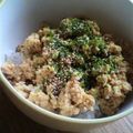 kisaragicats's cooksnap of when they made 高野豆腐と卵のふんわりそぼろ丼.