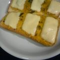 姉ぶた's cooksnap of when they made 南瓜の煮物deほく甘南瓜チーズトースト.