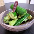 kookuro's cooksnap of when they made たたききゅうりのにんにく醤油漬け.
