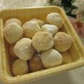 miyuki12's cooksnap of when they made ふわ～っととろけるコロコロスノーボール☆.