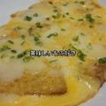 OyukarinO's cooksnap of when they made 豆腐のバター大葉醤油焼き☆卵チーズとじ.