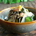 おしす's cooksnap of when they made 鮭あらほぐしともやしの胡麻酢和え.