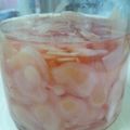 まなふぃママ's cooksnap of when they made ピンク色♪新生姜の甘酢漬け.