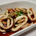 おうさ's cooksnap of when they made ☆イカ☆の生姜焼き.