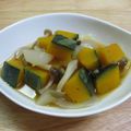 いつぼうママ's cooksnap of when they made かぼちゃと玉ねぎのポン酢煮.