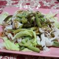 アカほっぺ's cooksnap of when they made 茄子麺♡豚シャブレタスサラダ.