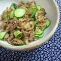 junyoujun's cooksnap of when they made さわやかなコク★キュウリ炒め.
