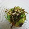 ありかん's cooksnap of when they made アボガドの梅わさび醤油❀どんぶり❀.