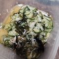 嵐の松潤が大好き♥️♥️'s cooksnap of when they made まろやかキュウリの酢の物♪.