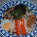 Jock's cooksnap of when they made 混ぜるだけ～もずく納豆そうめん.