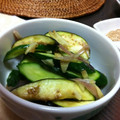 megumage's cooksnap of when they made ♡簡単なすときゅうりの漬物♡.