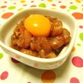 ユカまんま's cooksnap of when they made マグロのユッケ♫.