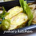 yukiはぴ's cooksnap of when they made お弁当に◎ベーコンと玉ねぎの卵焼き.