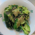 ゆりYO船長's cooksnap of when they made きゅうりの梅和え.