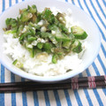 さったんママ's cooksnap of when they made 飯の友♪オクラ　ほんだし　かつおぶし♪.