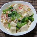 ディア7's cooksnap of when they made カニあんかけ豆腐.