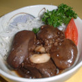 Jock's cooksnap of when they made 鶏レバーの佃煮風煮つけ.