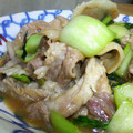 らびー's cooksnap of when they made 豚肉と青梗菜のオイスターソース炒め。.