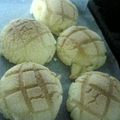 姫ママちゃん's cooksnap of when they made メロンパン　σ（＾ｕ＾）　　（１６個）.