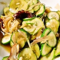 michiyo36's cooksnap of when they made ♦たこきゅう（蛸と胡瓜 茗荷の酢の物）.