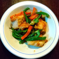 松ぼっくり。's cooksnap of when they made 鶏むね肉と旬の甘いピーマンの生姜醤油炒め.
