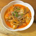 桃華0408's cooksnap of when they made ☆チキンのトマト煮込み☆.