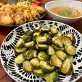 Superlittleboo's cooksnap of when they made オーブンロースト芽キャベツバルサミコ酢で.