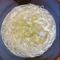 クロクロクローバー's cooksnap of when they made とりがらラーメン風♪冷やしそうめん.