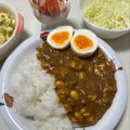 ゆぽちゃん's cooksnap of when they made フライパンで簡単、時短。うちの豆カレー！.