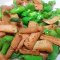 にゃーお★'s cooksnap of when they made 焼き豚とピーマンの炒め物.
