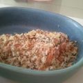 milmo1205's cooksnap of when they made サーモンのハーブガーリックパン粉焼き.