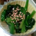 milmo1205's cooksnap of when they made うちのおひたし　ほうれん草.