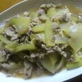 きみ子's cooksnap of when they made 夕顔のニンニク炒め♪.