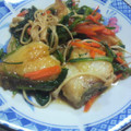 ケチカン娘の姉's cooksnap of when they made たらとほうれん草のとろみ煮.