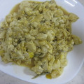しおりんりく's cooksnap of when they made 超簡単♪ちょっと甘めな豆腐の卵とじ.